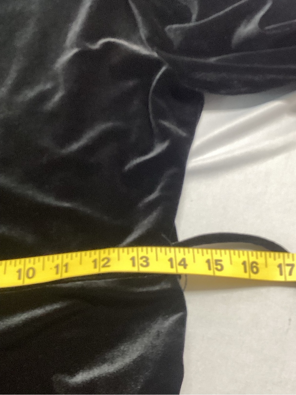 Gianni Bini Black Velvet Wrap Long-Sleeve Dress - Picture 5 of 10